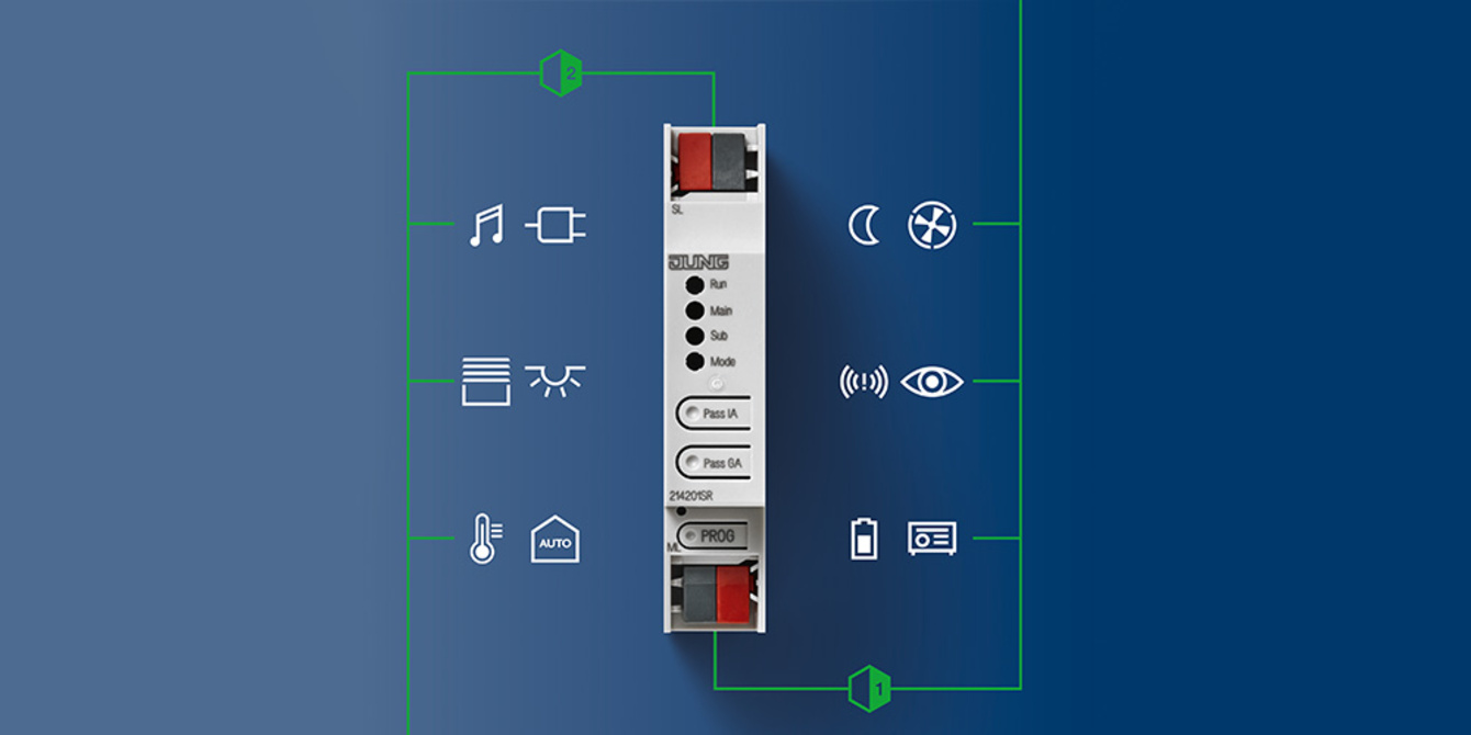 KNX Bereichs- und Linienkoppler bei Elektro Cakan Sanitär GmbH & Co.KG in Niestetal